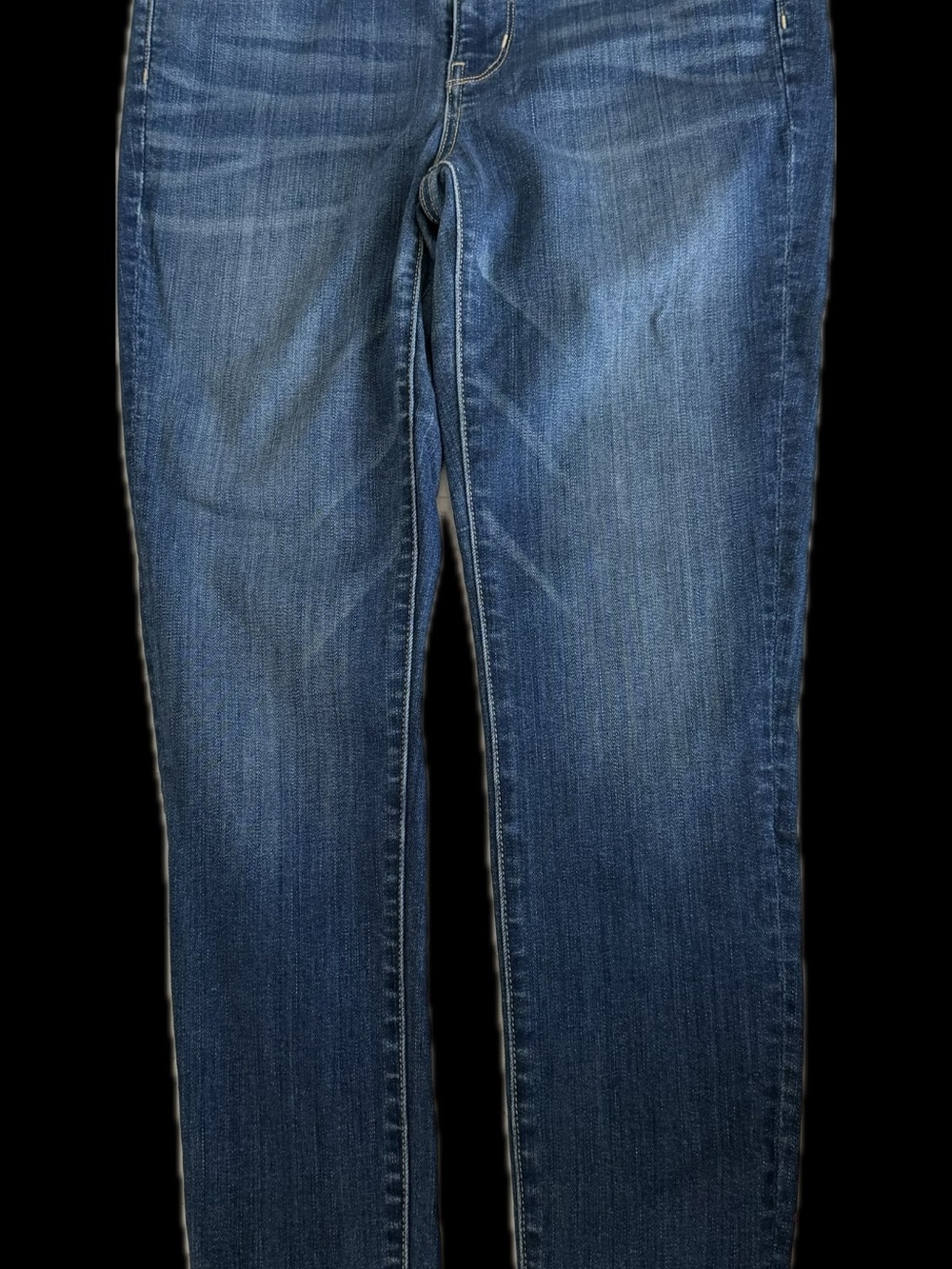 American Eagle Outfitters Women's Straight-Leg Jeans - Medium Blue Wash